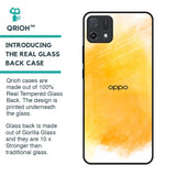 Rustic Orange Glass Case for Oppo A16K
