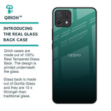 Palm Green Glass Case For Oppo A16K
