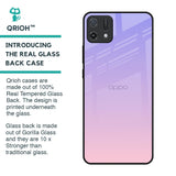 Lavender Gradient Glass Case for Oppo A16K