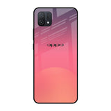 Sunset Orange Oppo A16K Glass Cases & Covers Online