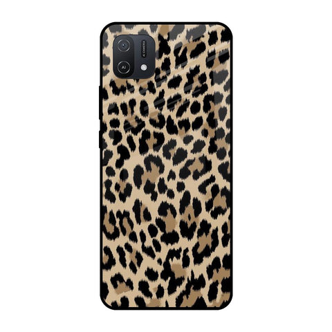 Leopard Seamless Oppo A16K Glass Cases & Covers Online