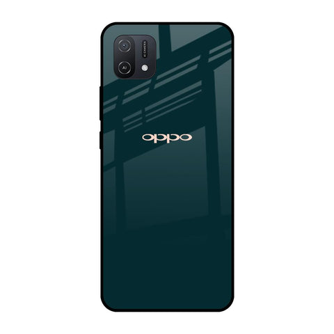 Hunter Green Oppo A16K Glass Cases & Covers Online