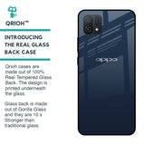 Overshadow Blue Glass Case For Oppo A16K