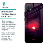 Morning Red Sky Glass Case For Oppo A16K