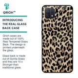 Leopard Seamless Glass Case For Oppo A16K