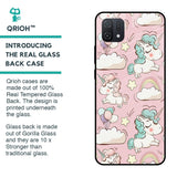 Balloon Unicorn Glass case for Oppo A16K