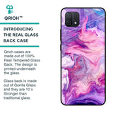 Cosmic Galaxy Glass Case for Oppo A16K