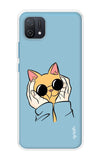 Attitude Cat Oppo A16K Back Cover