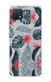 Retro Floral Leaf Oppo A16K Back Cover