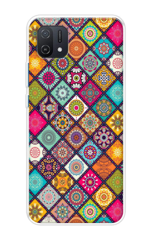 Multicolor Mandala Oppo A16K Back Cover