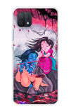 Radha Krishna Art Oppo A16K Back Cover