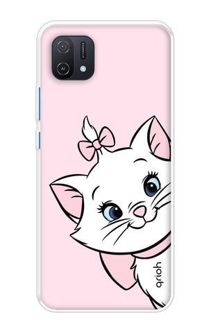 Cute Kitty Oppo A16K Back Cover