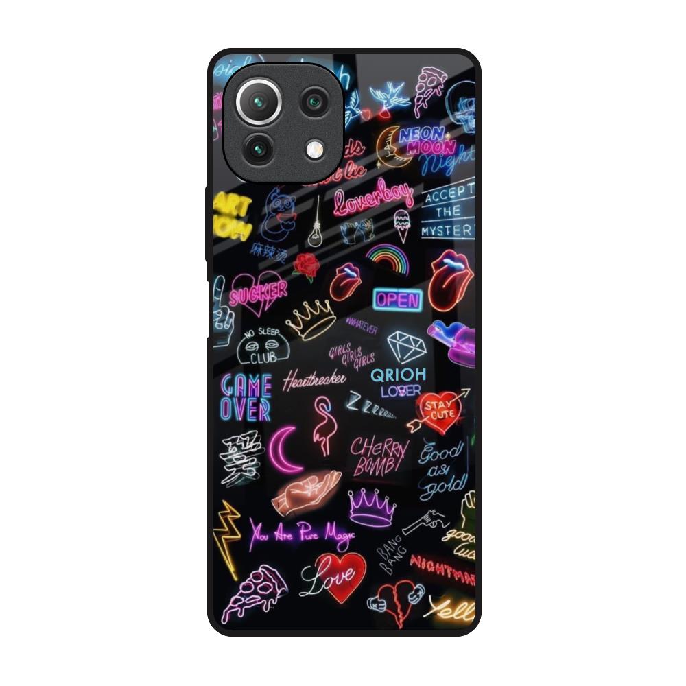 Accept The Mystery Mi 11 Lite NE 5G Glass Back Cover Online
