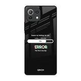 Error Mi 11 Lite NE 5G Glass Back Cover Online