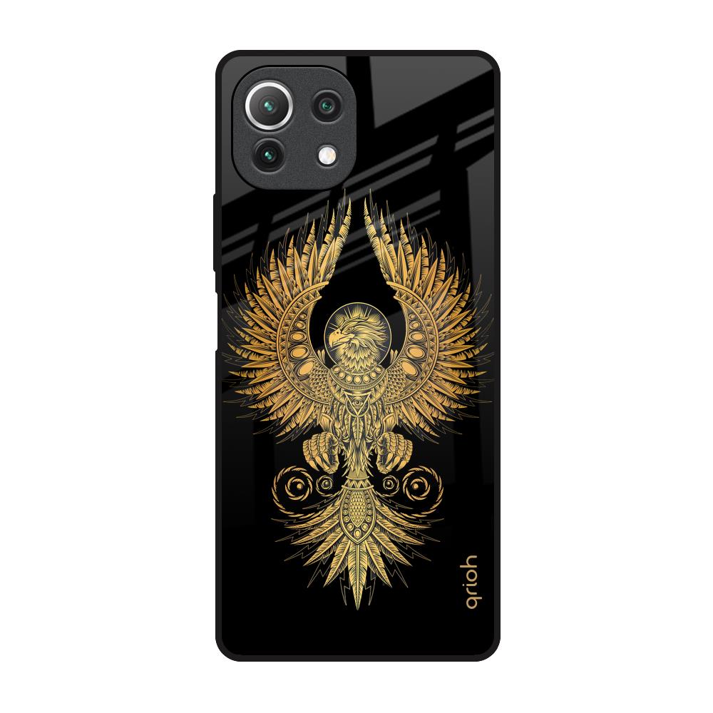Mythical Phoenix Art Mi 11 Lite NE 5G Glass Back Cover Online