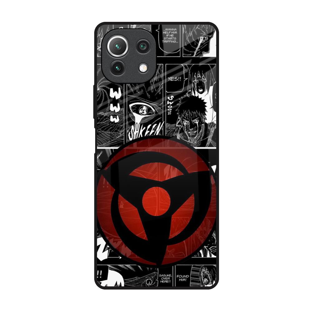 Sharingan Mi 11 Lite NE 5G Glass Back Cover Online