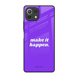 Make it Happen Mi 11 Lite NE 5G Glass Back Cover Online