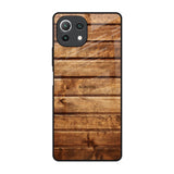 Wooden Planks Mi 11 Lite NE 5G Glass Back Cover Online