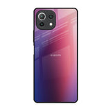 Multi Shaded Gradient Mi 11 Lite NE 5G Glass Back Cover Online