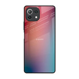 Dusty Multi Gradient Mi 11 Lite NE 5G Glass Back Cover Online