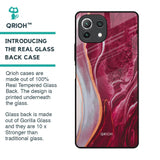 Crimson Ruby Glass Case for Mi 11 Lite NE 5G