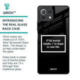 Dope In Life Glass Case for Mi 11 Lite NE 5G