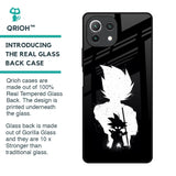 Monochrome Goku Glass Case for Mi 11 Lite NE 5G