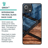 Wooden Tiles Glass Case for Mi 11 Lite NE 5G