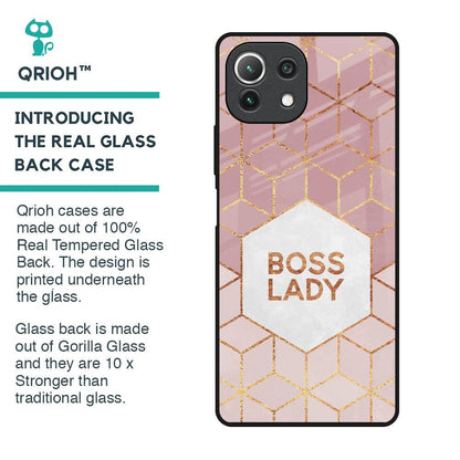 Boss Lady Glass Case for Mi 11 Lite NE 5G