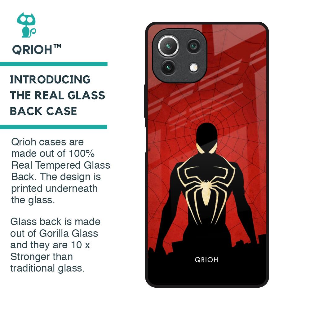 Mighty Superhero Glass Case For Mi 11 Lite NE 5G