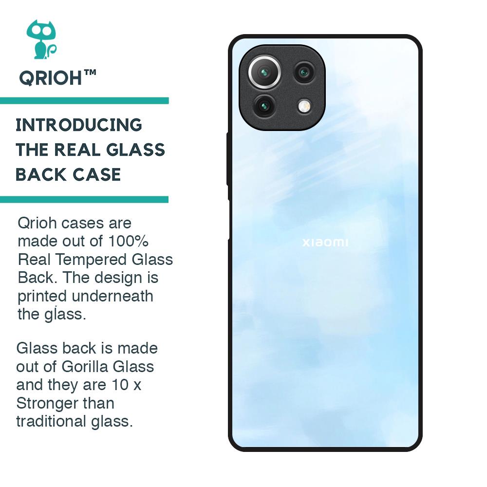 Bright Sky Glass Case for Mi 11 Lite NE 5G