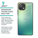 Dusty Green Glass Case for Mi 11 Lite NE 5G