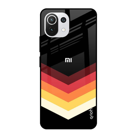Abstract Arrow Pattern Mi 11 Lite NE 5G Glass Cases & Covers Online