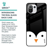 Cute Penguin Glass Case for Mi 11 Lite NE 5G