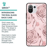 Shimmer Roses Glass case for Mi 11 Lite NE 5G