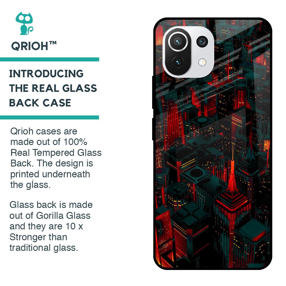 City Light Glass Case For Mi 11 Lite NE 5G