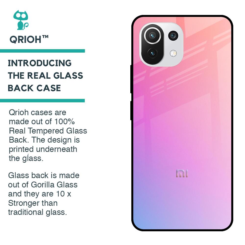 Dusky Iris Glass case for Mi 11 Lite NE 5G