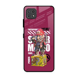 Gangster Hero Samsung Galaxy F42 5G Glass Back Cover Online