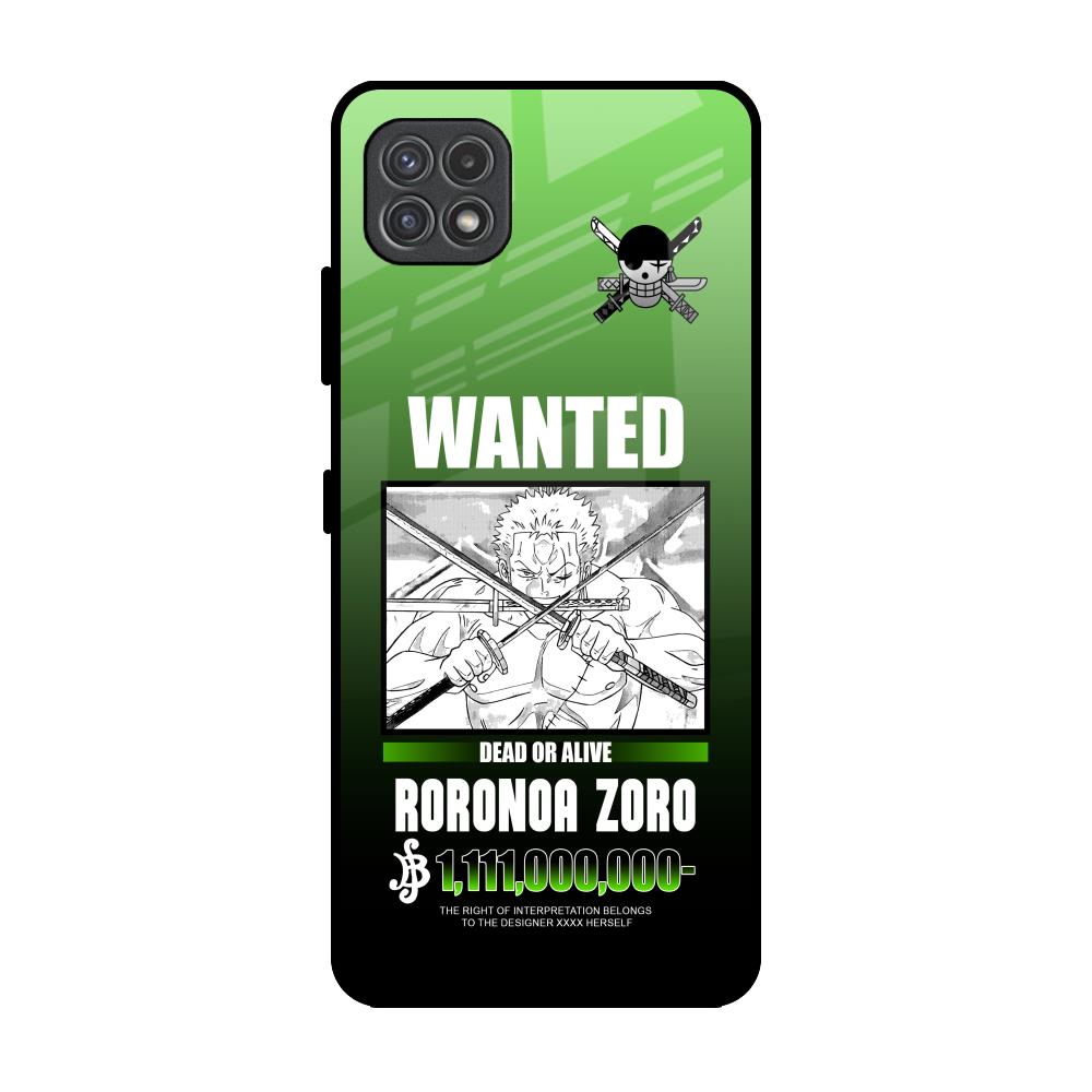 Zoro Wanted Samsung Galaxy F42 5G Glass Back Cover Online