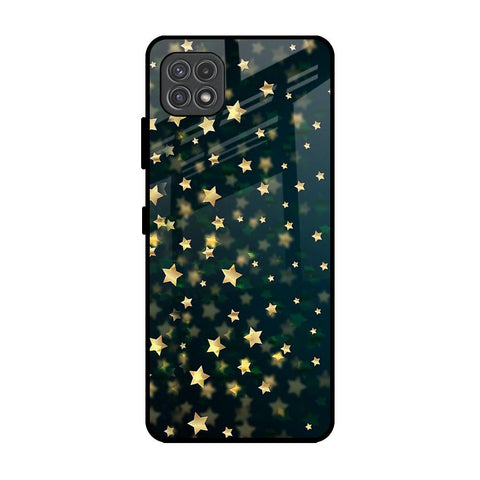 Dazzling Stars Samsung Galaxy F42 5G Glass Back Cover Online