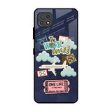 Tour The World Samsung Galaxy F42 5G Glass Back Cover Online