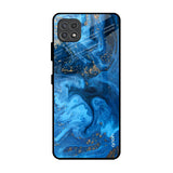 Gold Sprinkle Samsung Galaxy F42 5G Glass Back Cover Online