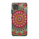 Elegant Mandala Samsung Galaxy F42 5G Glass Back Cover Online