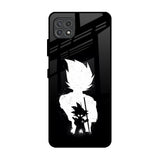 Monochrome Goku Samsung Galaxy F42 5G Glass Back Cover Online