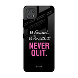 Be Focused Samsung Galaxy F42 5G Glass Back Cover Online