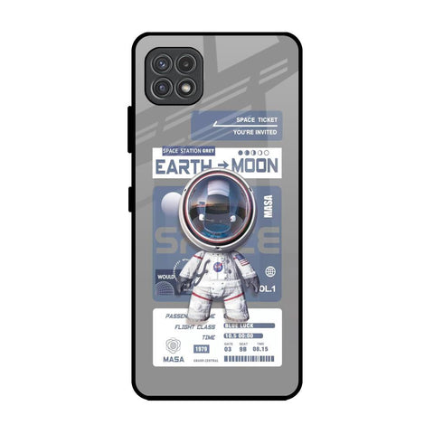 Space Flight Pass Samsung Galaxy F42 5G Glass Back Cover Online