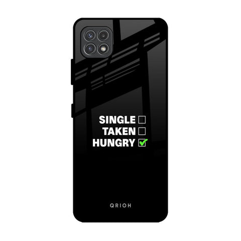 Hungry Samsung Galaxy F42 5G Glass Back Cover Online