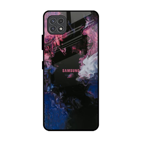 Smudge Brush Samsung Galaxy F42 5G Glass Back Cover Online