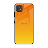Sunset Samsung Galaxy F42 5G Glass Back Cover Online