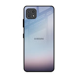 Light Sky Texture Samsung Galaxy F42 5G Glass Back Cover Online